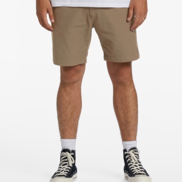 Billabong Men’s Bermuda Shorts Skater Pockets Beige Tan Size 32 - Picture 3 of 12